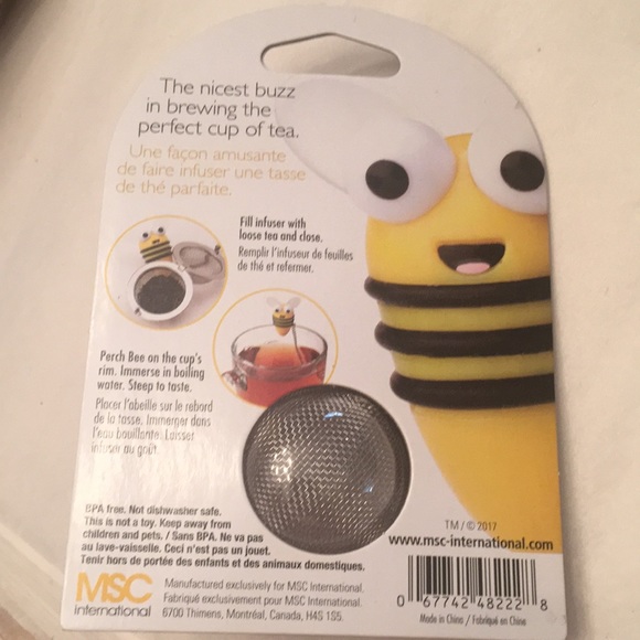 Joie MSC Bumble Bee Tea Cup Infuser. NWT - Picture 3 of 3